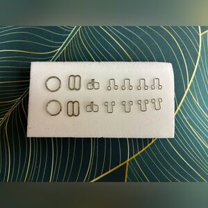 Victoria's Secret silver bra hardware repair kit